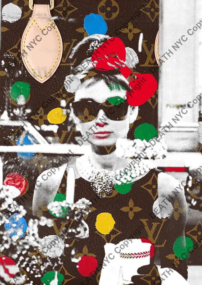 Auction ’W8 audrey’ 45x32cm (Edition of 100) Art Print