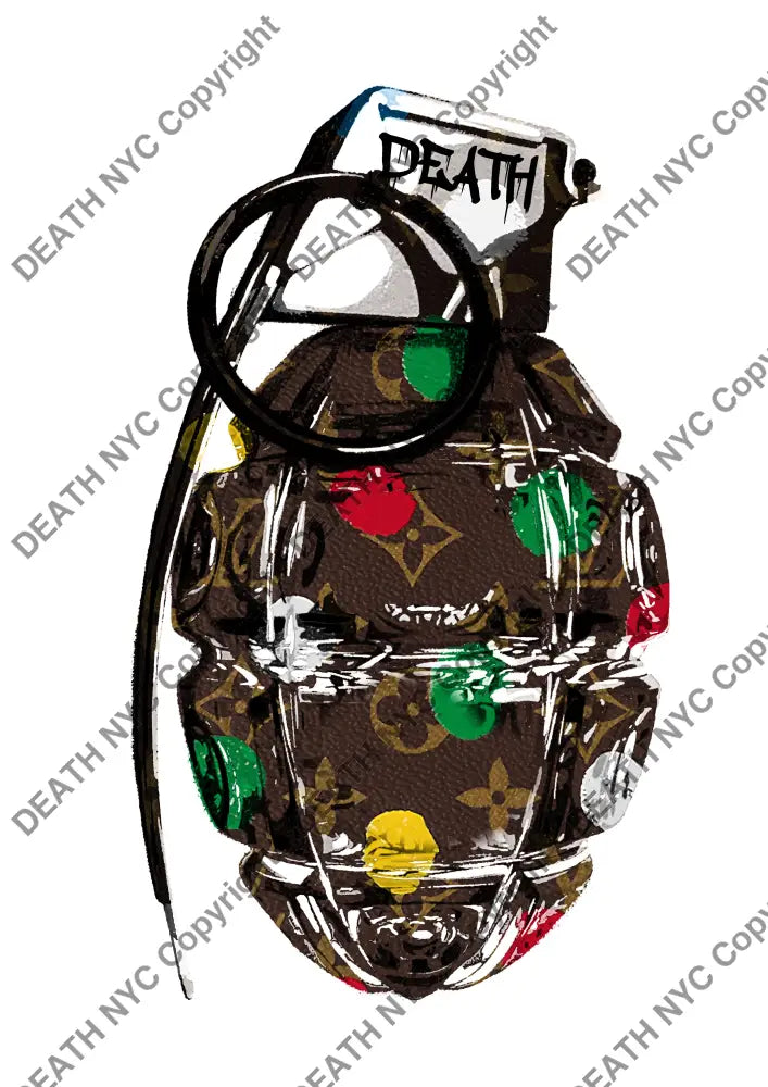 Auction ’W85 bomb’art print 45x32cm (Edition of 100) - Art Print