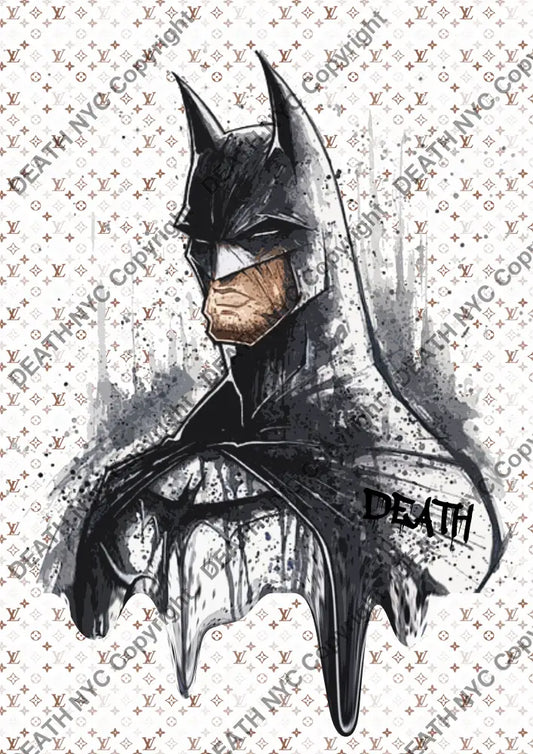Auction ’W871 bat’ art print 45x32cm (Edition of 100) - Art Print