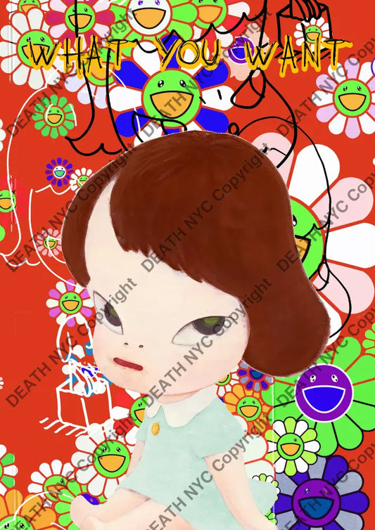 Auction ’what you want 6’’ 45x32cm (Edition of 100) Art Print