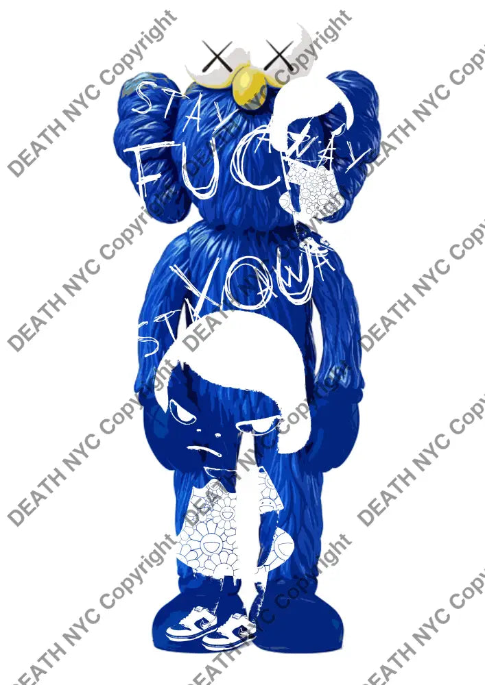 Auction ’x BF N STAY AWAY’ art print 45x32cm (Edition of 100) - Art Print