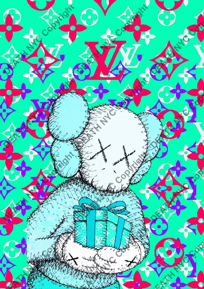 Auction ’x gift 1’’ art print 45x32cm (Edition of 100) Art Print
