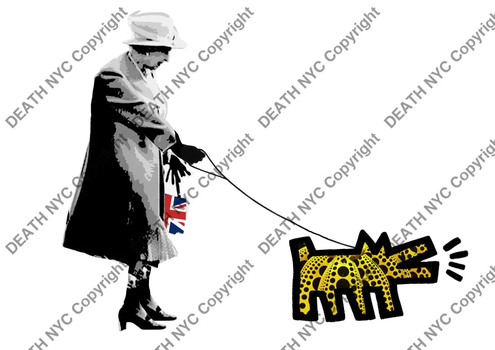 Auction ’X146 queen’ art print 45x32cm (Edition of 100) Art Print