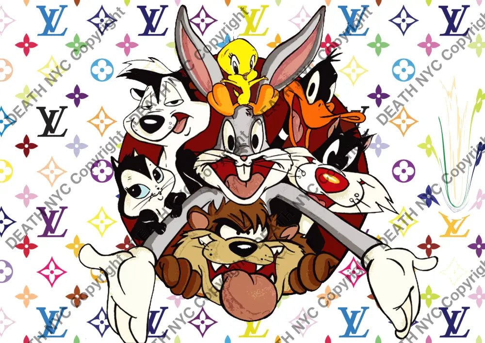 Auction ’X362 bunny’ art print 45x32cm (Edition of 100) Art Print