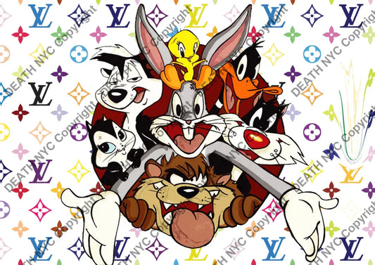 Auction ’X362 bunny’ art print 45x32cm (Edition of 100) Art Print