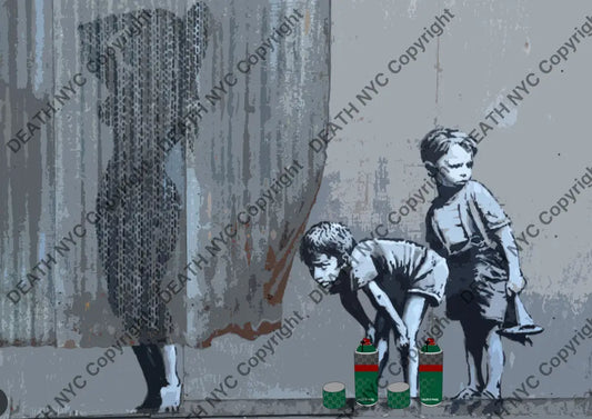 Auction ’X462 bank’ 45x32cm (Edition of 100) Art Print