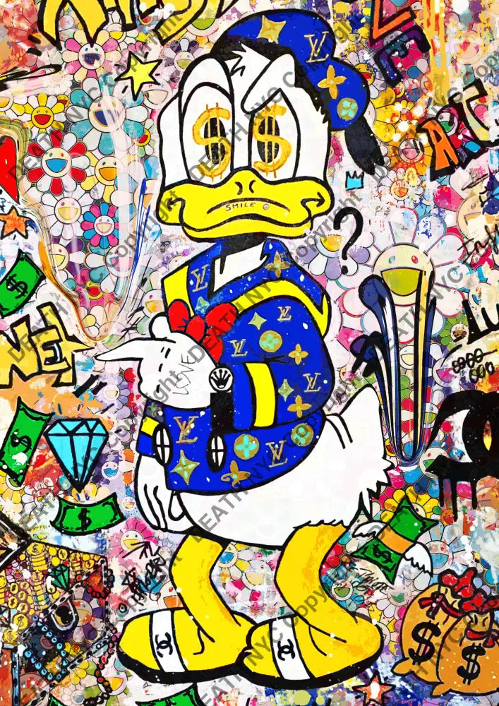 Auction ’X796 duck’ 45x32cm (Edition of 100) Art Print