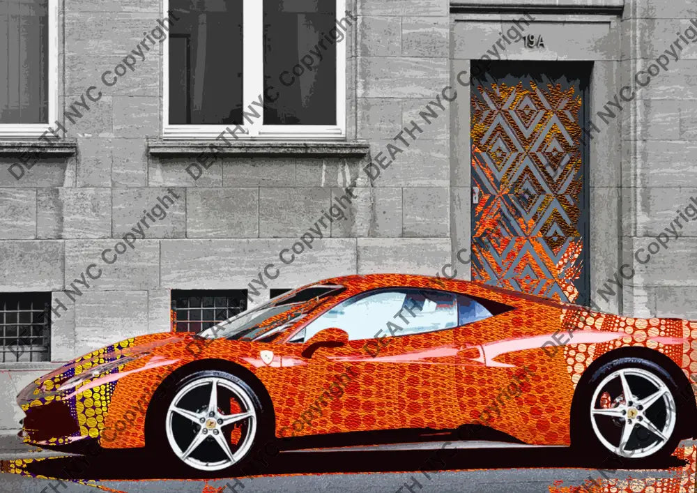 Auction ’X833 ferr ’ art print 45x32cm (Edition of 100) - Art Print