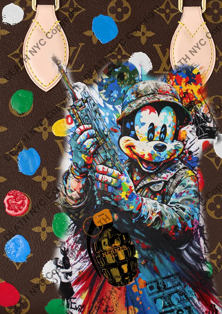 Auction ’X853 mouse’ 45x32cm (Edition of 100) Art Print