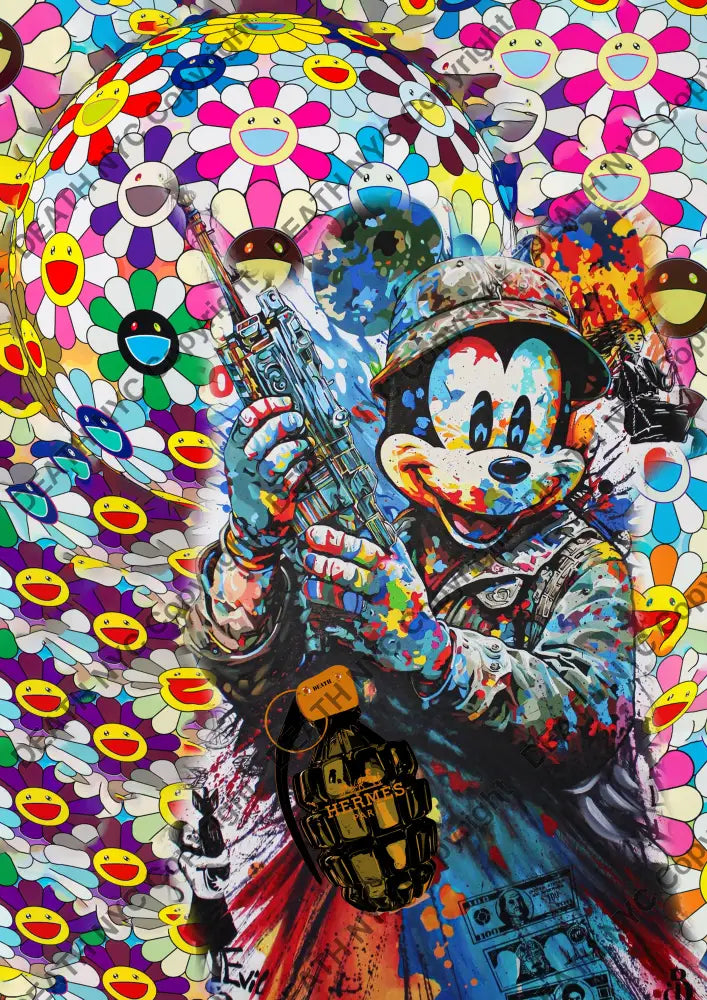 Auction ’X857 mouse’ 45x32cm (Edition of 100) Art Print
