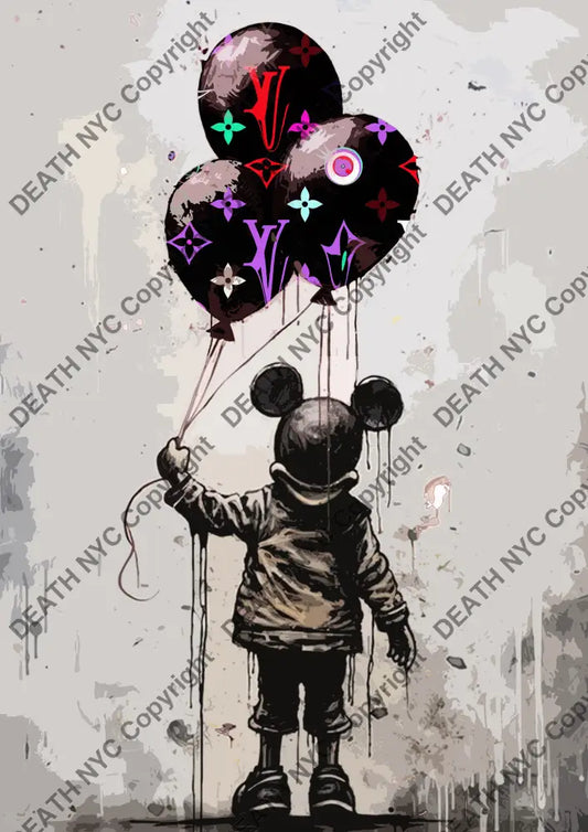Auction ’X865 bank’ art print 45x32cm (Edition of 100) - Art Print