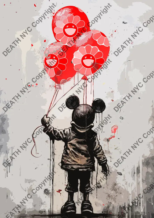 Auction ’X868 mouse ’ art print 45x32cm (Edition of 100) - Art Print