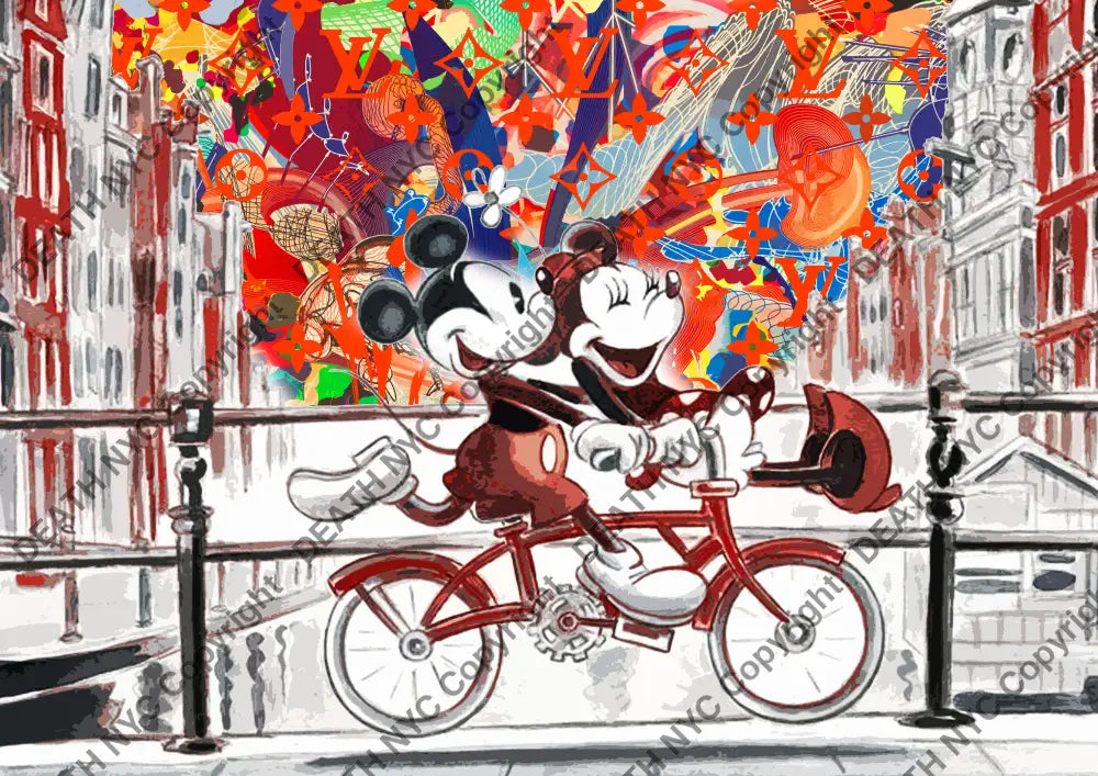 Auction ’X897 mouse ’ art print 45x32cm (Edition of 100) - Art Print