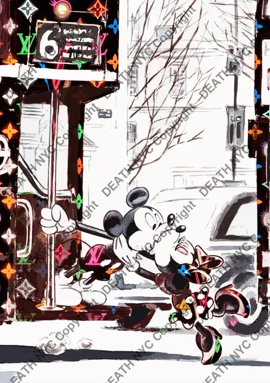 Auction ’X931 mouse’ art print 45x32cm (Edition of 100) Art Print