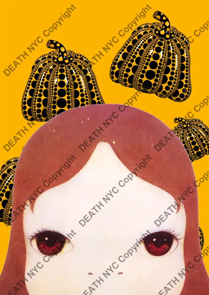 Auction ’Y1028 girl ’ art print 45x32cm (Edition of 100) - Art Print