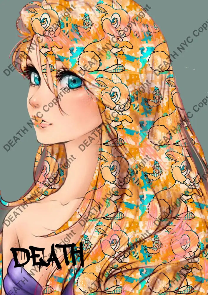 Auction ’Y103 ar iel’ art print 45x32cm (Edition of 100) Art Print