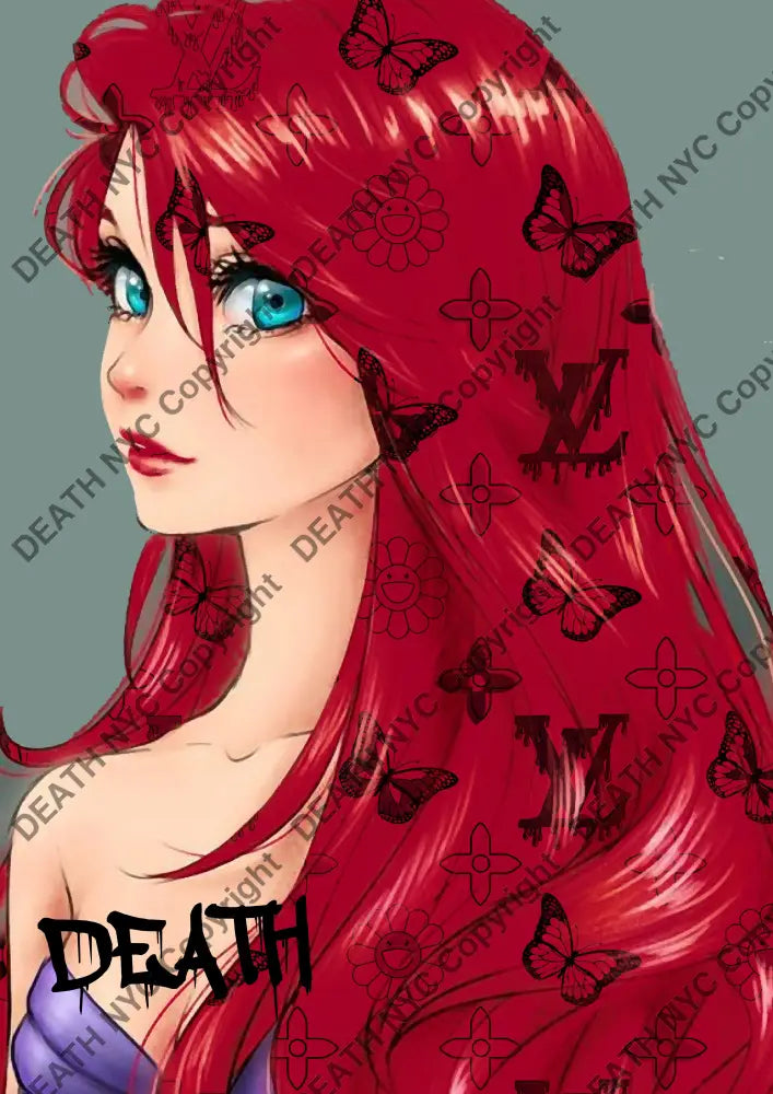 Auction ’Y105 ar iel ’ art print 45x32cm (Edition of 100) Art Print