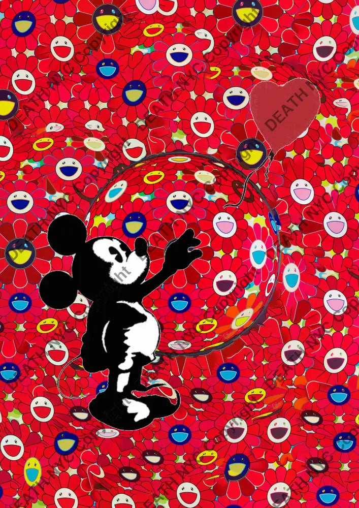 Auction ’Y1363 mouse’ 45x32cm (Edition of 100) Art Print