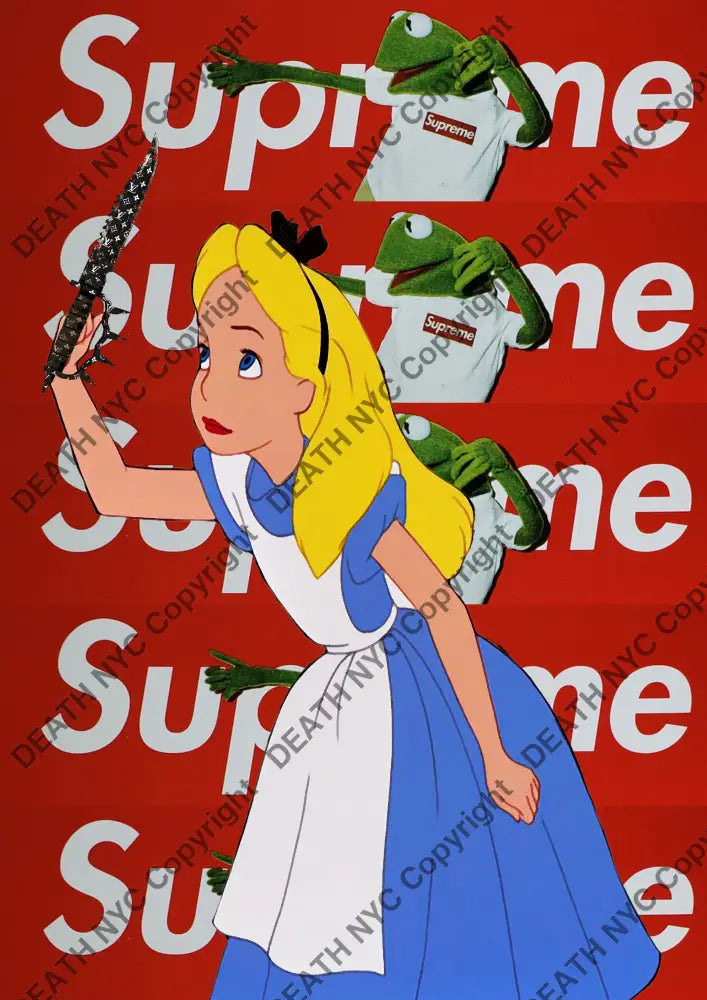 Auction ’Y1461 alice’ 45x32cm (Edition of 100) Art Print