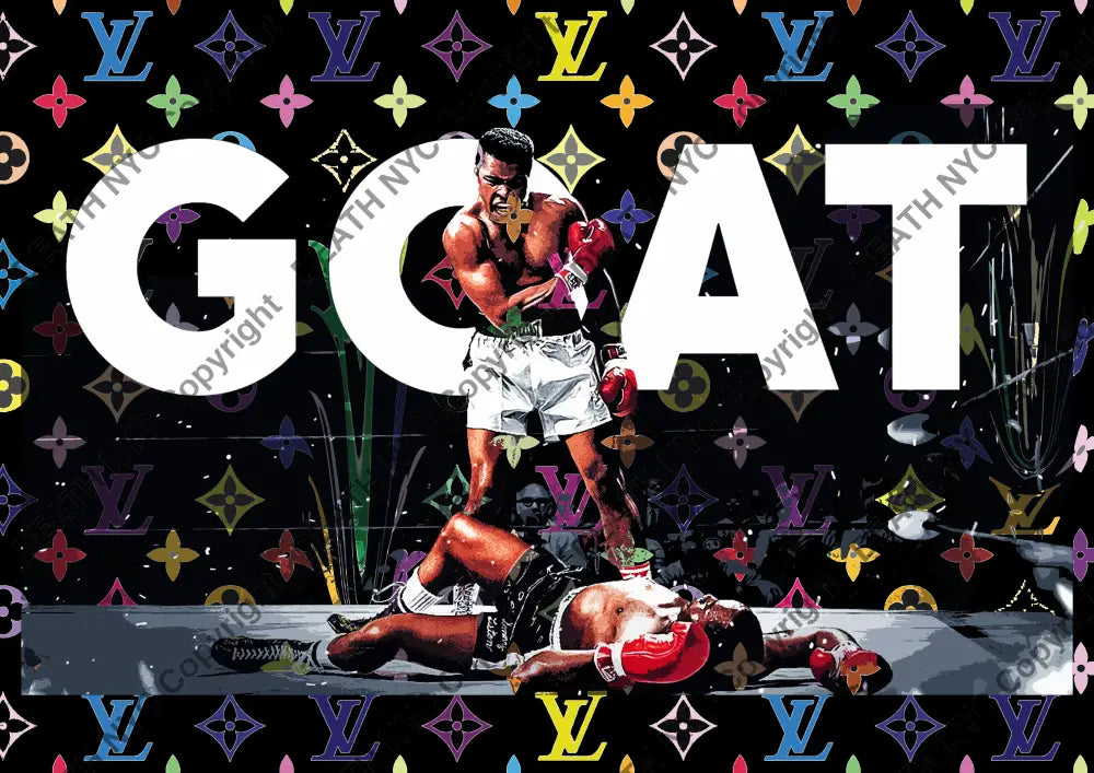 Auction ’Y771 ali ’ art print 45x32cm (Edition of 100) Art Print