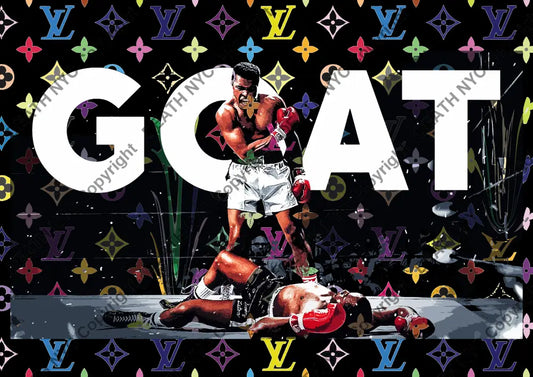 Auction ’Y771 ali ’ art print 45x32cm (Edition of 100) Art Print