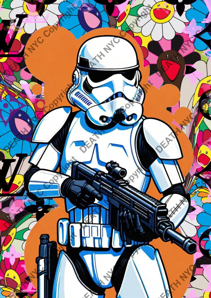 Auction ’YA126 star ’ art print 45x32cm (Edition of 100) Art Print
