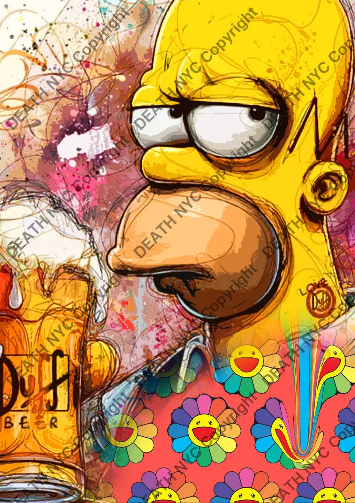 Auction ’YA210 s mp ’ art print 45x32cm (Edition of 100) Art Print