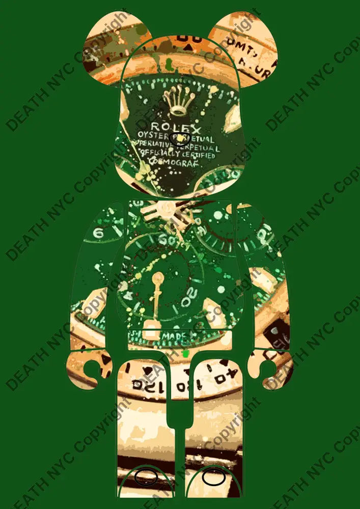 Auction ’YA252 bear’ art print 45x32cm (Edition of 100) Art Print