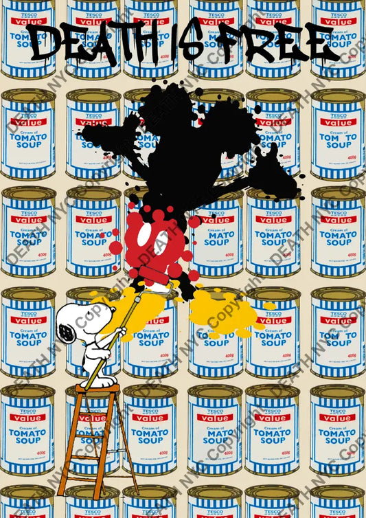 Auction ’Z342 mouse’ art print 45x32cm (Edition of 100) Art Print