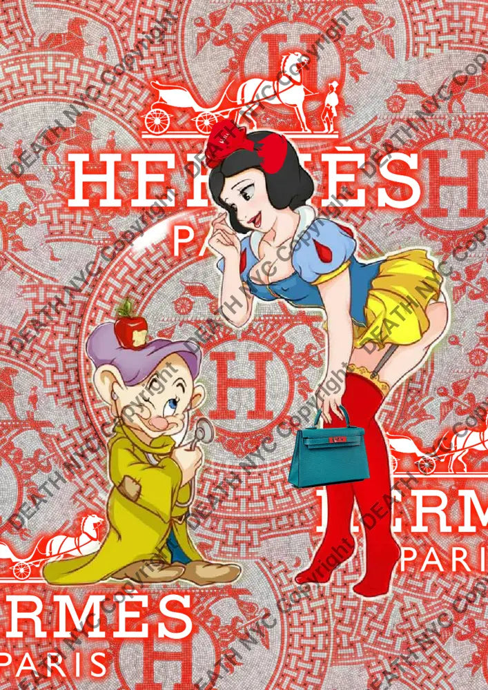 Auction ’Z529 snow ’ art print 45x32cm (Edition of 100) Art Print