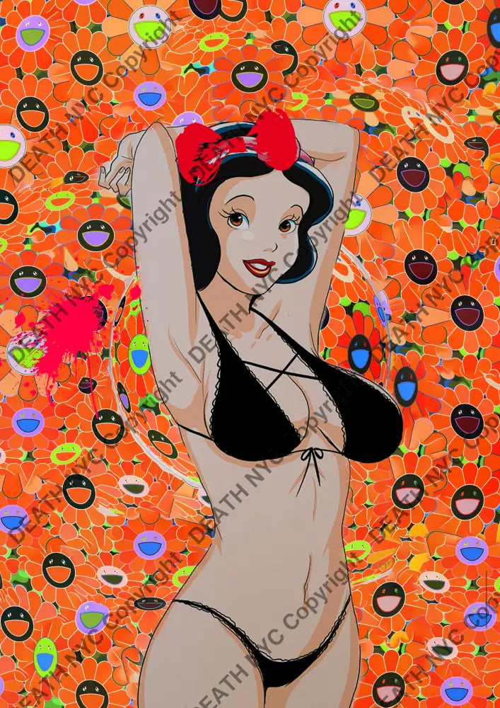 Auction ’Z535 snow ’ art print 45x32cm (Edition of 100) Art Print