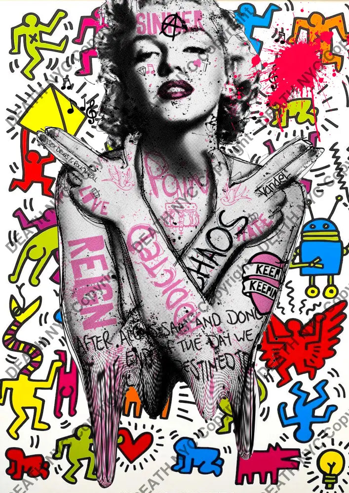 Auction ’Z552 monr’ art print 45x32cm (Edition of 100) Art Print