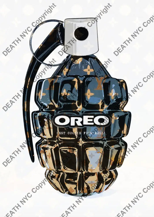 Auction ’ZA11 bomb’ art print 45x32cm (Edition of 100) Art Print