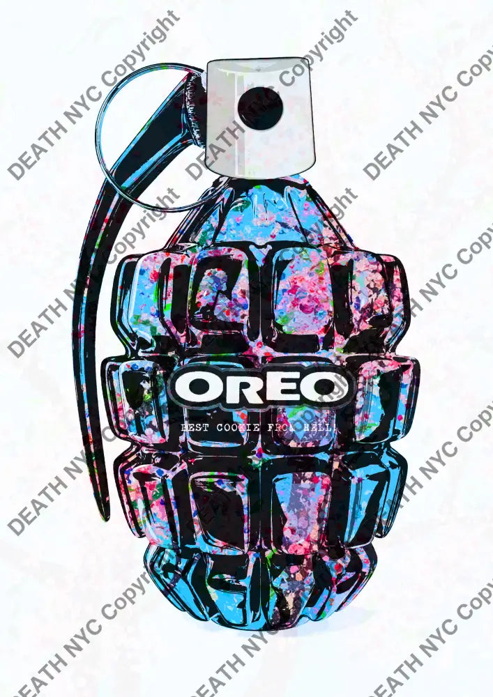 Auction ’ZA13 bomb’ art print 45x32cm (Edition of 100) Art Print