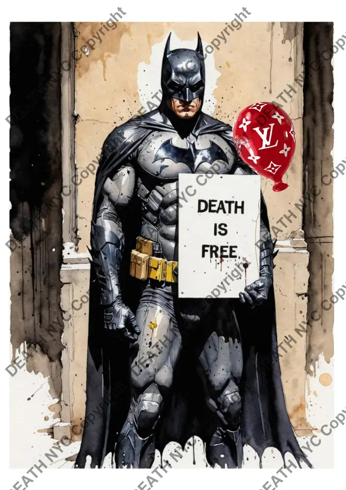 Auction ’ZA256 bat. ’ art print 45x32cm (Edition of 100) - Art Print