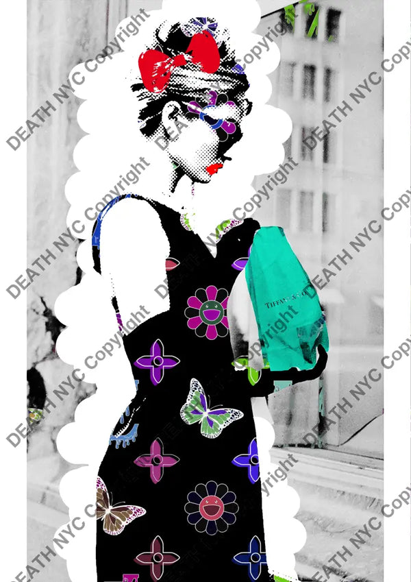Auction ’ZA490 audrey ’ art print 45x32cm (Edition of 100) - Art Print