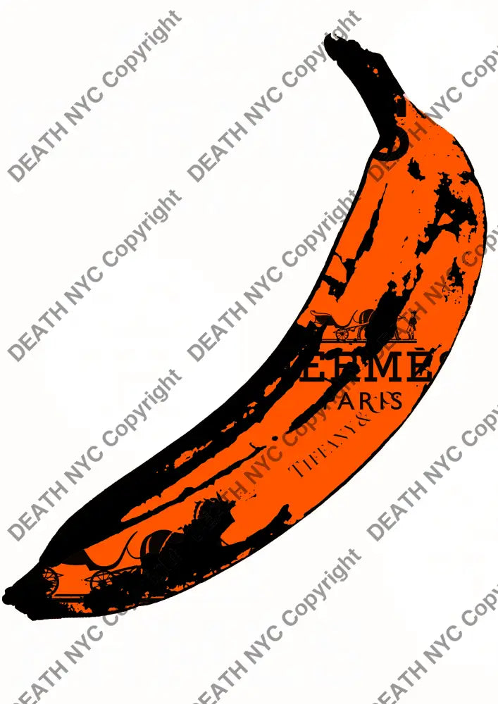 Auction ’ZA516 banana ’ art print 45x32cm (Edition of 100) - Art Print
