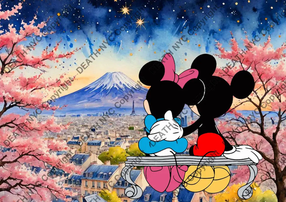 Auction ’Za627 mouse’ 45x32cm (Edition of 100) Art Print