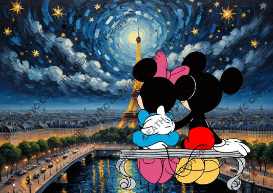 Auction ’Za643 mouse’ 45x32cm (Edition of 100) Art Print