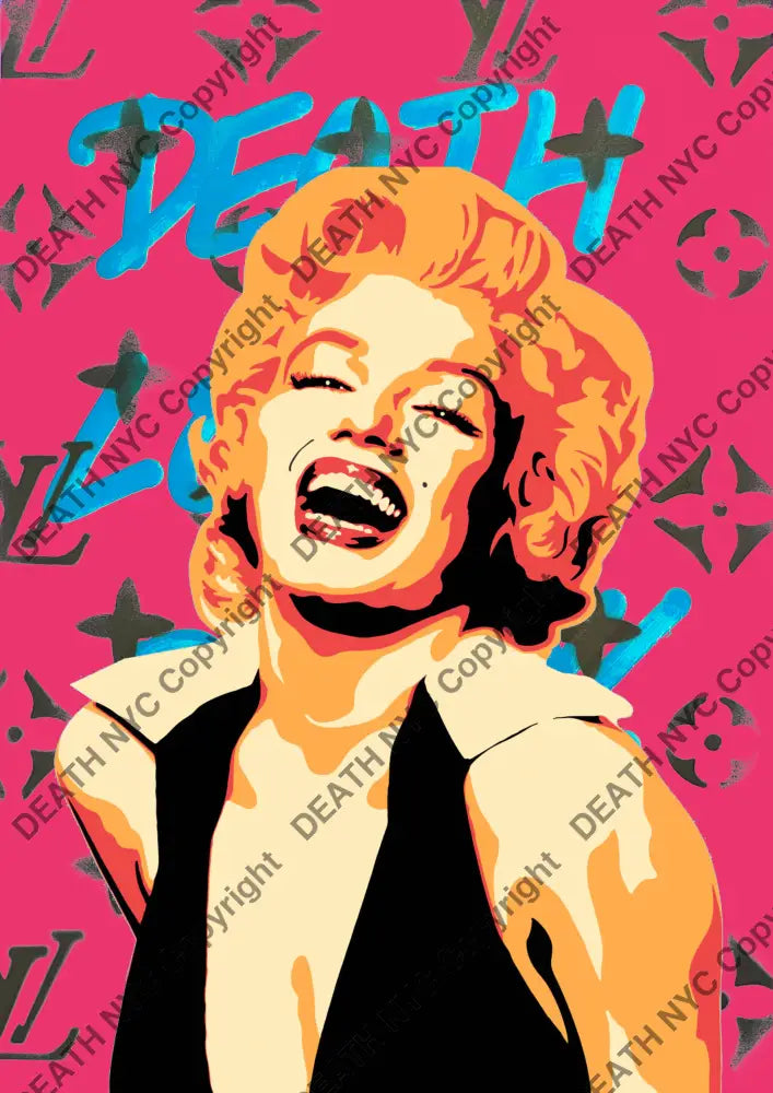 Auction ’ZA784 monr’ 45x32cm (Edition of 100) Art Print