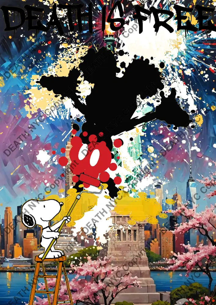 Auction ’ZA815 mouse’ 45x32cm (Edition of 100) Art Print