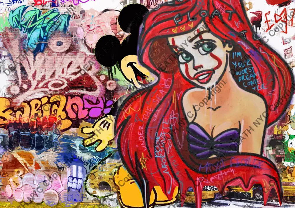Auction ’ZE109 ar iel’ 45x32cm (Edition of 100) Art Print