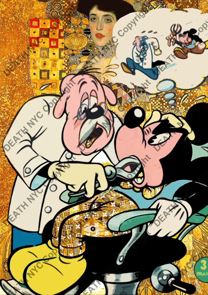 Auction ’ZE7 mouse’ art print 45x32cm (Edition of 100) Art Print
