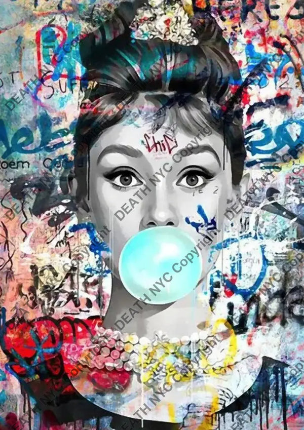 Auction ’ZG128 audrey. ’ art print 45x32cm (Edition of 100) - Art Print