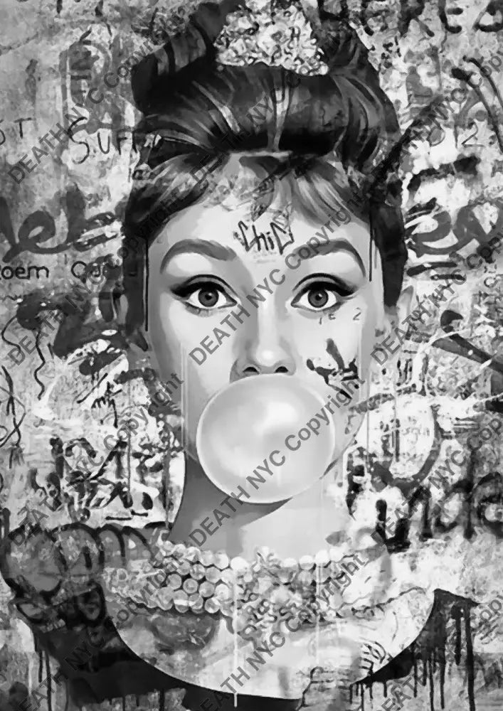 Auction ’ZG129 audrey ’ art print 45x32cm (Edition of 100) - Art Print
