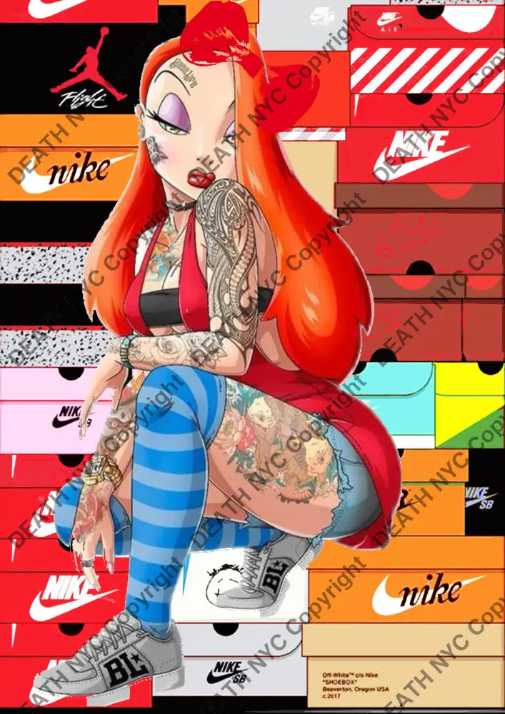 Auction ’ZI181 sexy’ art print 45x32cm (Edition of 100) Art Print