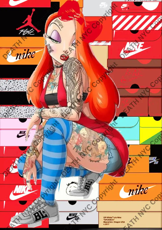 Auction ’ZI181 sexy’ art print 45x32cm (Edition of 100) Art Print