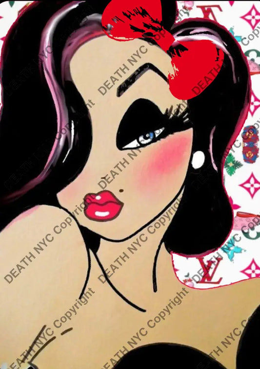 Auction ’ZI188 sexy ’ art print 45x32cm (Edition of 100) - Art Print