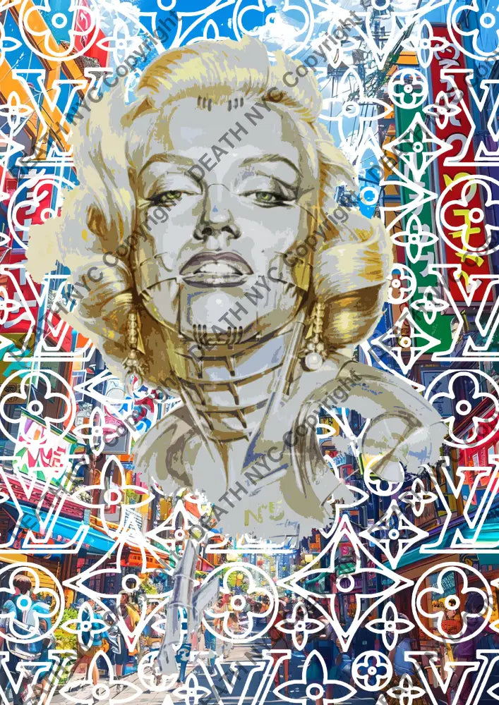 Auction ’ZJ37 monr’ art print 45x32cm (Edition of 100) Art Print