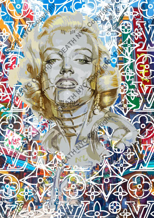 Auction ’ZJ37 monr’ art print 45x32cm (Edition of 100) Art Print